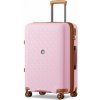 Kono 2594 Kufor spinner 65cm Ružová/Hnedá Polypropylén Rozšíriteľný Kono 2594 Kufor spinner 65cm Ružová/Hnedá Polypropylén Rozšíriteľný