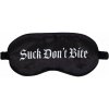 Ouch! Suck Don't Bite Satin Blindfold, hebká maska na oči s nápisom Ouch! Suck Don't Bite Satin Blindfold, hebká maska na oči s nápisom