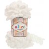 Priadza Alize Puffy 55 - biela Priadza Alize Puffy 55 - biela