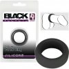 Black Velvets - erekčný krúžok hrubostenný 2,6 cm - čierny Black Velvets - erekčný krúžok hrubostenný 2,6 cm - čierny