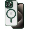 TopQ Zadný kryt Acrylic Color Magsafe pre Iphone 12 Pro Max green