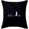 EKG detektor - Vankúš 50x50 - 50x50 - Vrátane výplne ( Čierna ) EKG detektor - Vankúš 50x50 - 50x50 - Vrátane výplne ( Čierna )