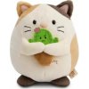 Nici MyMochi: Mäkká mačička s kaktusom - 27 cm Nici MyMochi: Mäkká mačička s kaktusom - 27 cm