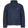 Calvin Klein Jeans Bundy LS NYLON LT WT HOODED FZ PUFFER Modrá Calvin Klein Jeans Bundy LS NYLON LT WT HOODED FZ PUFFER Modrá
