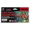 Farby Vallejo Sada British Infantry Napoleonic Wars, 8x17 ml Farby Vallejo Sada British Infantry Napoleonic Wars, 8x17 ml