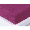 XPOSE® Froté plachta Exclusive - nachová 120x200 cm, Froté XPOSE® Froté plachta Exclusive - nachová 120x200 cm, Froté