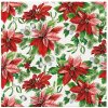 Airlaid Obrúsky 12ks Glory Poinsettia 40x40cm
