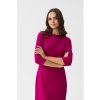 Stylove Dámske midi šaty Lledwg S350 slivková S Stylove Dámske midi šaty Lledwg S350 slivková S