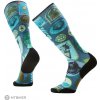 Smartwool Ski Targeted Cushion Explorer Print OTC Ski podkolienky, deep navy L Smartwool Ski Targeted Cushion Explorer Print OTC Ski podkolienky, deep navy L