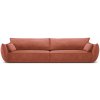 Mazzini Sofas Červená pohovka 248 cm Vanda