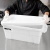 Úložný box BRUTE® 14 GAL TOTE s vekom 53litr. Biely Rubbermaid (BRUTE® 14 GAL TOTE úložný box s vekom biely 53l) Úložný box BRUTE® 14 GAL TOTE s vekom 53litr. Biely Rubbermaid (BRUTE® 14 GAL TOTE úložný box s vekom biely 53l)