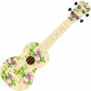 Pasadena WU-21F3-WH Floral Sopránové ukulele Pasadena WU-21F3-WH Floral Sopránové ukulele