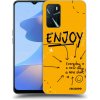 Picasee silikónový čierny obal pre OPPO A16 - Enjoy Picasee silikónový čierny obal pre OPPO A16 - Enjoy