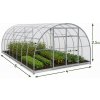 Polykarbonátový skleník MAXIAGRO 4m Dĺžka: 4 metre, POLYKARBONÁT: 6 mm Polykarbonátový skleník MAXIAGRO 4m Dĺžka: 4 metre, POLYKARBONÁT: 6 mm