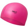Silikónová čiapka NILS Aqua NQC Dots - tmavoružová Silikónová čiapka NILS Aqua NQC Dots - tmavoružová