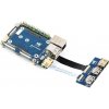 Základná doska Waveshare (B) vrátane adaptéra USB HDMI pre výpočtový modul 4/4S Základná doska Waveshare (B) vrátane adaptéra USB HDMI pre výpočtový modul 4/4S