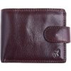 Malá pánska kožená peňaženka Cosset 4411 Komodo hnedá