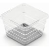KIS SISTEMO 1 Organizér 7,5 x 7,5 x 5 cm transparentný/sivá 10010-A94 KIS SISTEMO 1 Organizér 7,5 x 7,5 x 5 cm transparentný/sivá 10010-A94