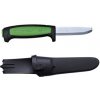 Morakniv 13076 Safe Pro pracovný nôž 8,2 cm, čierna, zelená, plast/guma, plastové puzdro Morakniv 13076 Safe Pro pracovný nôž 8,2 cm, čierna, zelená, plast/guma, plastové puzdro