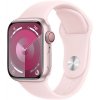 Apple Watch Series 9 GPS + Cellular 41mm Pink Aluminium Case with Light Pink Sport Band... MRJ03QC/A