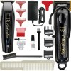 Sada strojčeka na vlasy a zastrihávača WAHL Barber Combo MAGIC CLIP Black + DETAILER Black Sada strojčeka na vlasy a zastrihávača WAHL Barber Combo MAGIC CLIP Black + DETAILER Black
