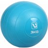 LiveUp Weight ball lopta na cvičenie modrá (3 kg) LiveUp Weight ball lopta na cvičenie modrá (3 kg)