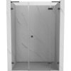 MEXEN/S - Lunar L sprchové dvere krídlové pravé 160, transparent, grafit kartáčovaná 834SL-160-050-66-00-P MEXEN/S - Lunar L sprchové dvere krídlové pravé 160, transparent, grafit kartáčovaná 834SL-160-050-66-00-P
