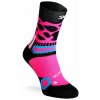 Turistické ponožky X-Socks Hike Discover Crew - fluo pink frog Turistické ponožky X-Socks Hike Discover Crew - fluo pink frog