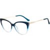 Techsuit Reflex Metal (F5018-C8) - Cat Eye - Transparent Blue