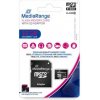 MediaRange microSDHC 32GB + SD adaptér / Class 10 / R: 45MBs / W: 15 MBs (MR959) MediaRange microSDHC 32GB + SD adaptér / Class 10 / R: 45MBs / W: 15 MBs (MR959)