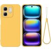 VSETKONAMOBIL 99132 RUBBER Ochranný kryt pre Infinix Hot 50i žltý VSETKONAMOBIL 99132 RUBBER Ochranný kryt pre Infinix Hot 50i žltý