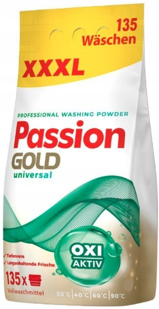 Passion Gold prací prášok Universal 8,1 kg