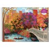 Galison Puzzle Podzim na mostě Bow Bridge Joy Laforme 1000 dílků Galison Puzzle Podzim na mostě Bow Bridge Joy Laforme 1000 dílků