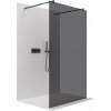 CERANO - Sprchová zástena Walk-in Onyx Duo Ľ/P - 10 mm - guľatá vzpera - čierna matná, grafitové sklo - 140x200 cm CERANO - Sprchová zástena Walk-in Onyx Duo Ľ/P - 10 mm - guľatá vzpera - čierna matná, grafitové sklo - 140x200 cm