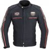 Pánska textilná bunda W-TEC Jawo Farba čierna s červeným a béžovým pruhom, Veľkosť 5XL Pánska textilná bunda W-TEC Jawo Farba čierna s červeným a béžovým pruhom, Veľkosť 5XL