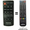 Predátor Panasonic N2QAYC000089 náhradný diaľkový ovládač iného vzhľadu Predátor Panasonic N2QAYC000089 náhradný diaľkový ovládač iného vzhľadu