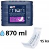 Seni Man Super vložky urologické pre mužov savosť 870 ml 15 ks