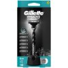 Gillette Mach3 strojek + 6hlavic + stojan Gillette Mach3 strojek + 6hlavic + stojan