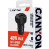 Canyon OnDrive 48, univerzálna autonabíjačka, 1x USB-C, 1x USB-A, rýchle nabíjanie, výkon 48 W CNE-CCABR3AC Canyon OnDrive 48, univerzálna autonabíjačka, 1x USB-C, 1x USB-A, rýchle nabíjanie, výkon 48 W CNE-CCABR3AC