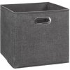 5five Simply Smart Úložný textilní box FATIM 31 cm tmavě šedý 5five Simply Smart Úložný textilní box FATIM 31 cm tmavě šedý