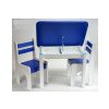 Stol a dve stoličky K1 modrá Stol a dve stoličky K1 modrá