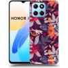 Picasee silikónové Honor X6 - Purple Leaf čierne