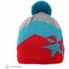 Warmpeace Lucky čiapka, red/turquoise/iron Warmpeace Lucky čiapka, red/turquoise/iron