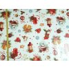 PVC obrus v šírke 140cm Vianočný motív V. PVC obrus v šírke 140cm Vianočný motív V.
