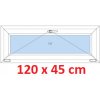 Soft Plastové okno 120x45 cm, sklopné Soft Plastové okno 120x45 cm, sklopné