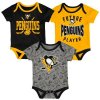 Fanatics Slam Dunk 3-Piece S/S Creeper Set Pittsburgh Penguins Fanatics Slam Dunk 3-Piece S/S Creeper Set Pittsburgh Penguins