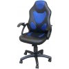 IDEA nábytok Kancelárske kreslo RACER BLUE K132 IDEA nábytok Kancelárske kreslo RACER BLUE K132