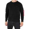 Alpha Industries Pánska Mikina X-Fit Sweat-C Čierna 3XL Alpha Industries Pánska Mikina X-Fit Sweat-C Čierna 3XL