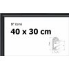 BFHM Plastový rám 40x30cm - čierny (10013040) BFHM Plastový rám 40x30cm - čierny (10013040)