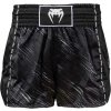 Venum RAPID MUAY THAI SHORTS čierna biela Venum RAPID MUAY THAI SHORTS čierna biela